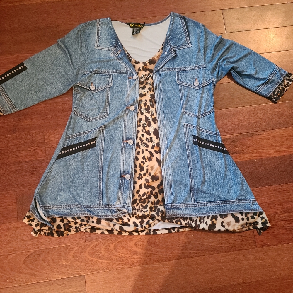 Blue top by valentina
